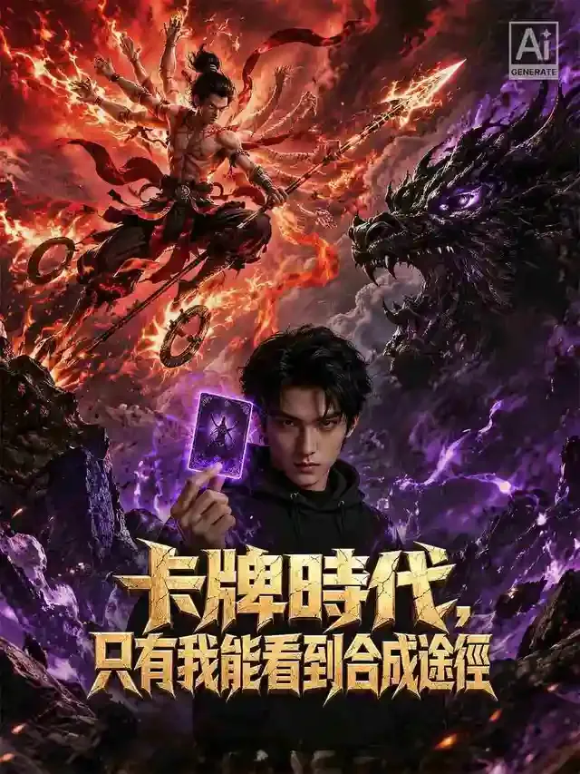 《卡牌時代，只有我能看到合成途徑》封面