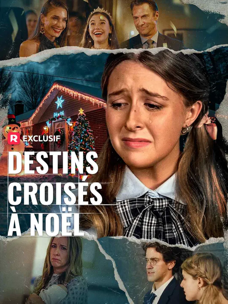 Couverture de Destins croisés à Noël
