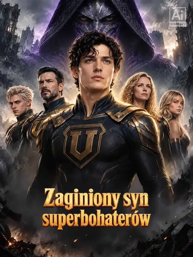 Okładka Zaginiony syn superbohaterów