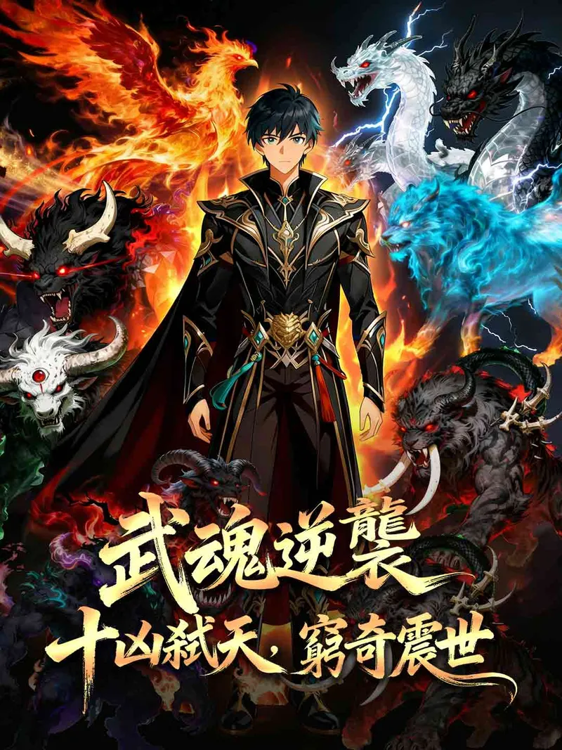 《武魂逆襲：十凶弑天，窮奇震世》封面