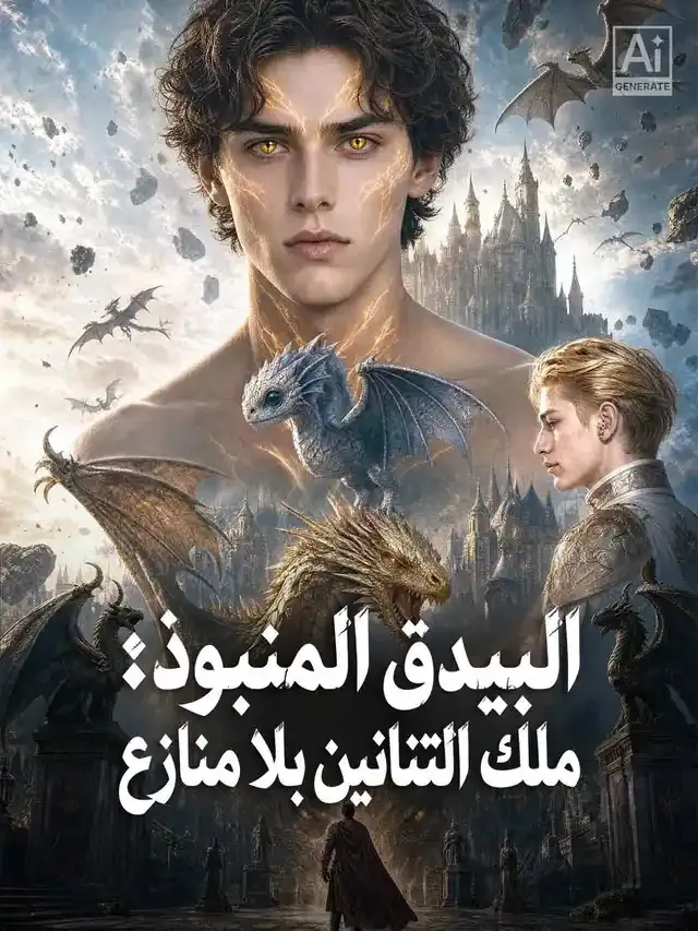 غلاف البيدق المنبوذ: ملك التنانين بلا منازع