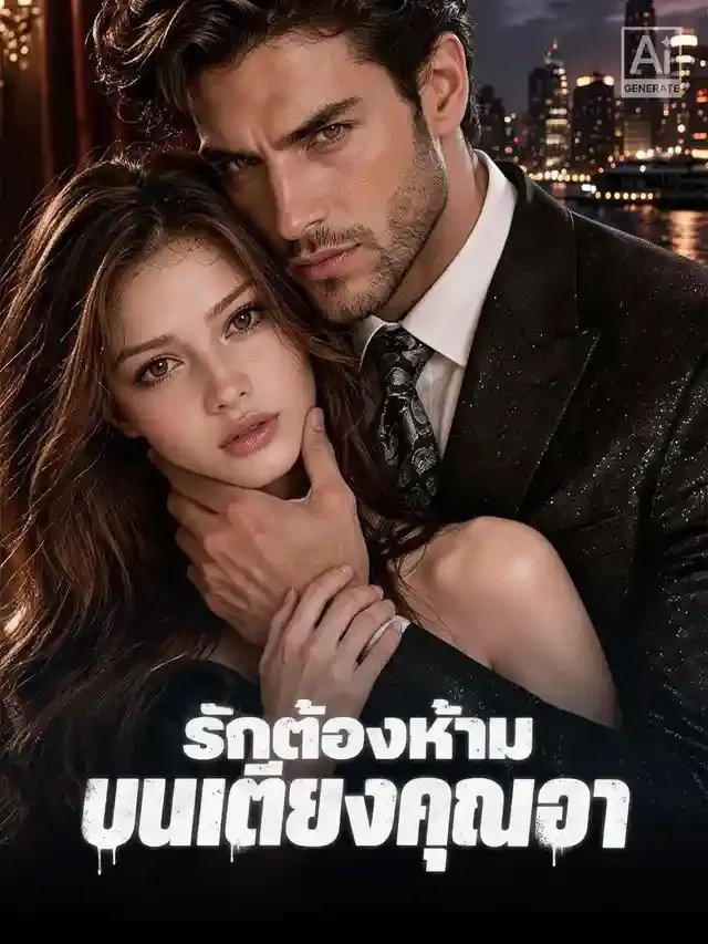 หน้าปกรักต้องห้ามบนเตียงคุณอา