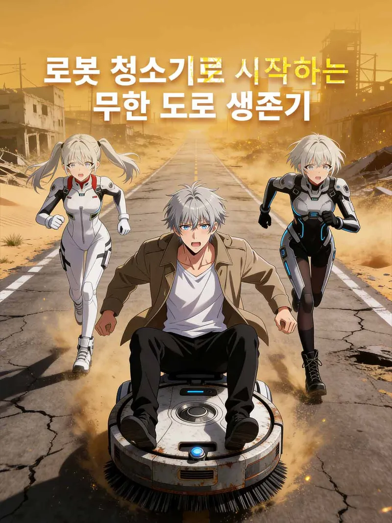 로봇 청소기로 시작하는 무한 도로 생존기 표지