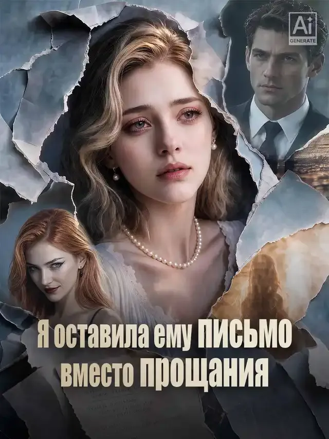 Обложка «Я оставила ему письмо вместо прощания»