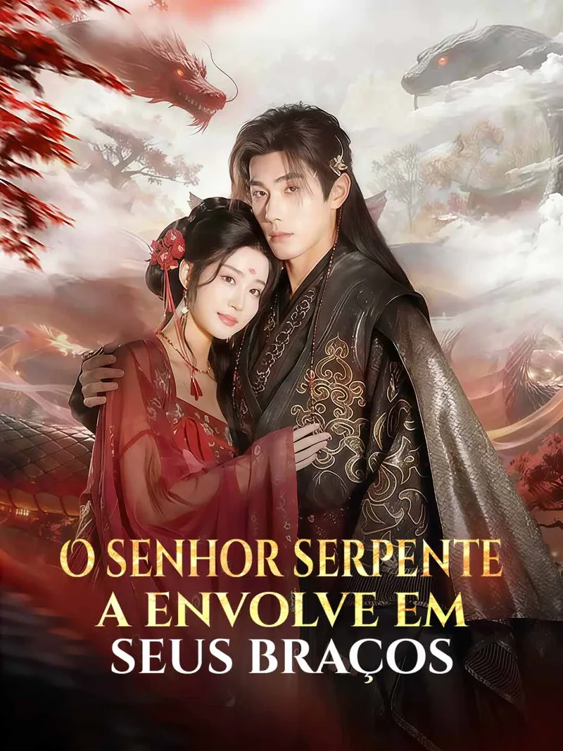 Capa de O senhor serpente a envolve em seus braços