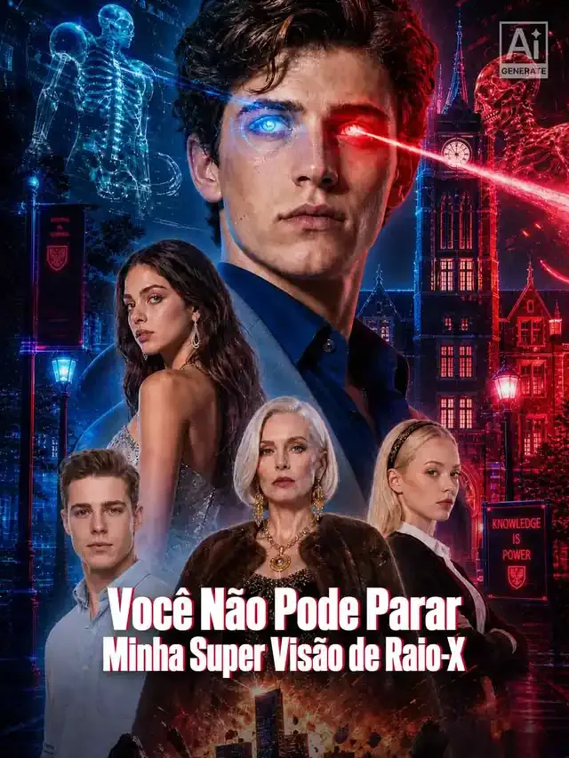 Capa de Você Não Pode Parar Minha Super Visão de Raio-X