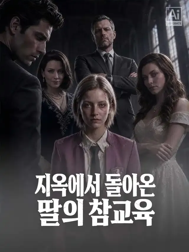 지옥에서 돌아온 딸의 참교육 표지