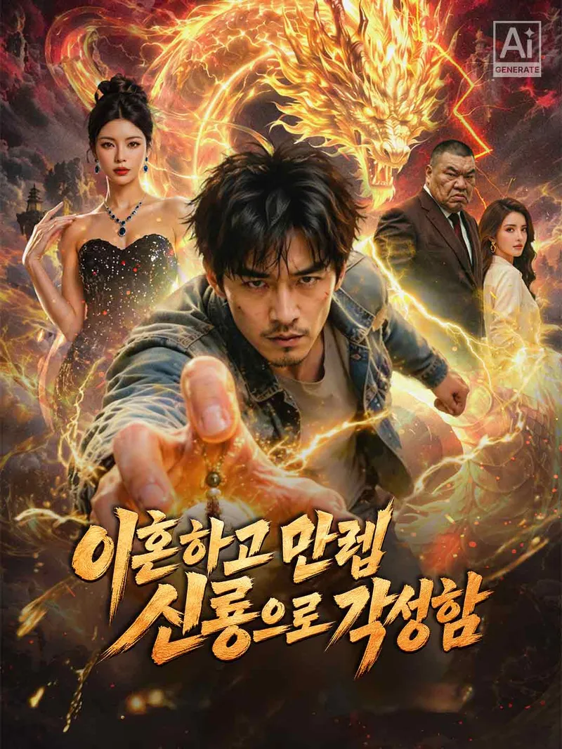 이혼하고 만렙 신룡으로 각성함 표지