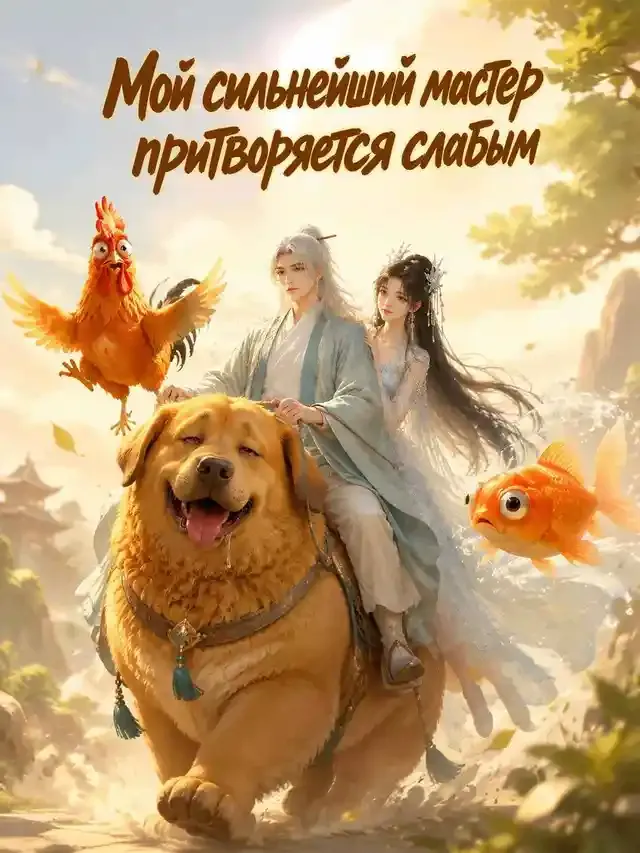 Обложка «Мой сильнейший мастер притворяется слабым»