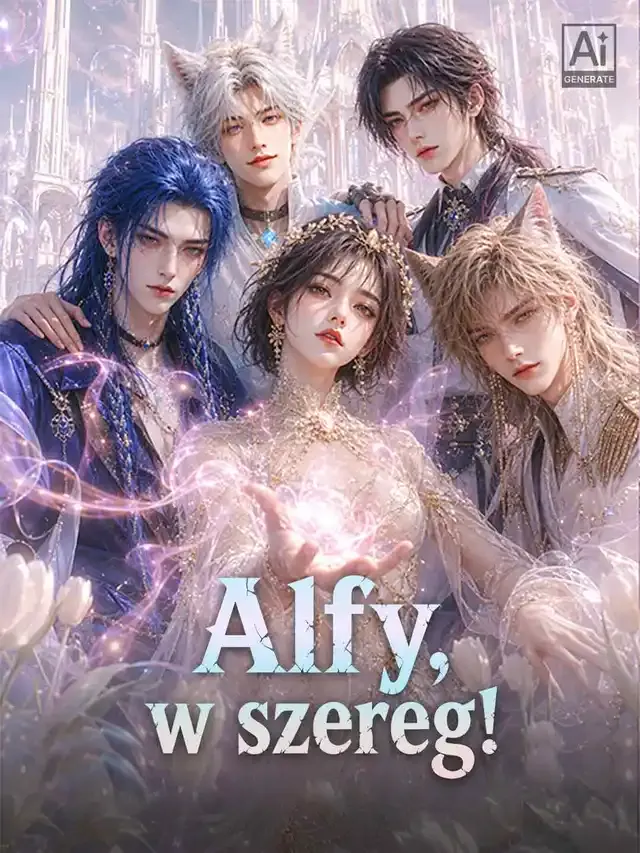 Okładka Alfy, w szereg!