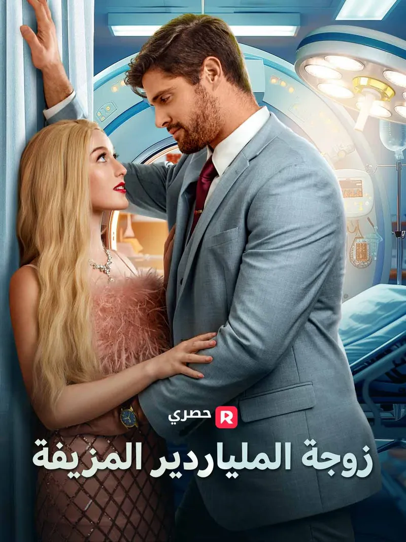 غلاف زوجة الملياردير المزيفة
