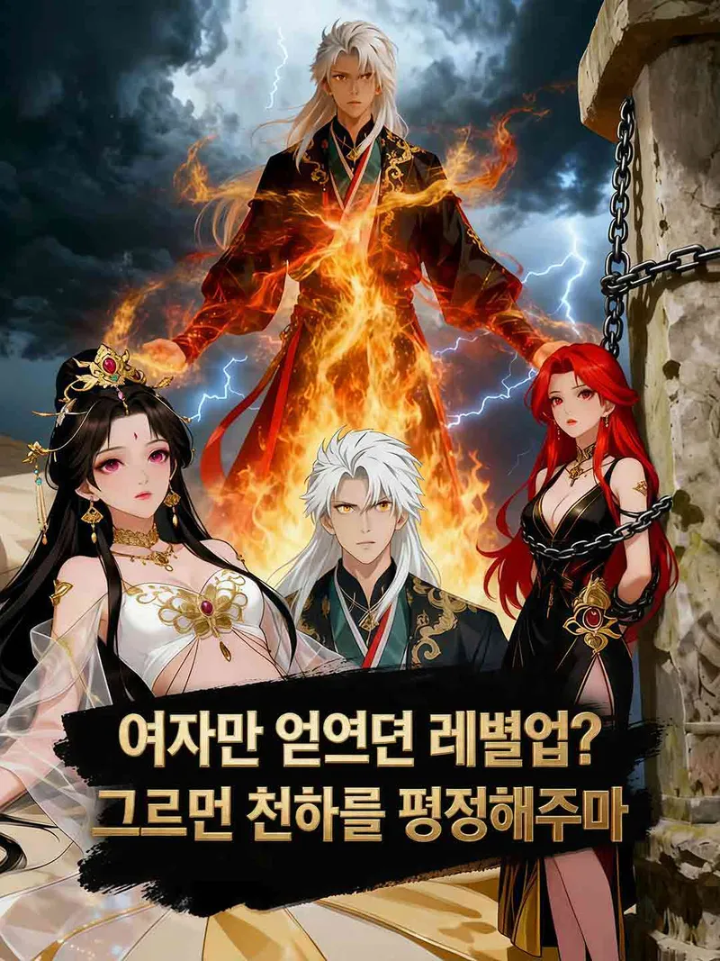 여자만 얻으면 레벨업? 그러면 천하를 평정해주마 표지