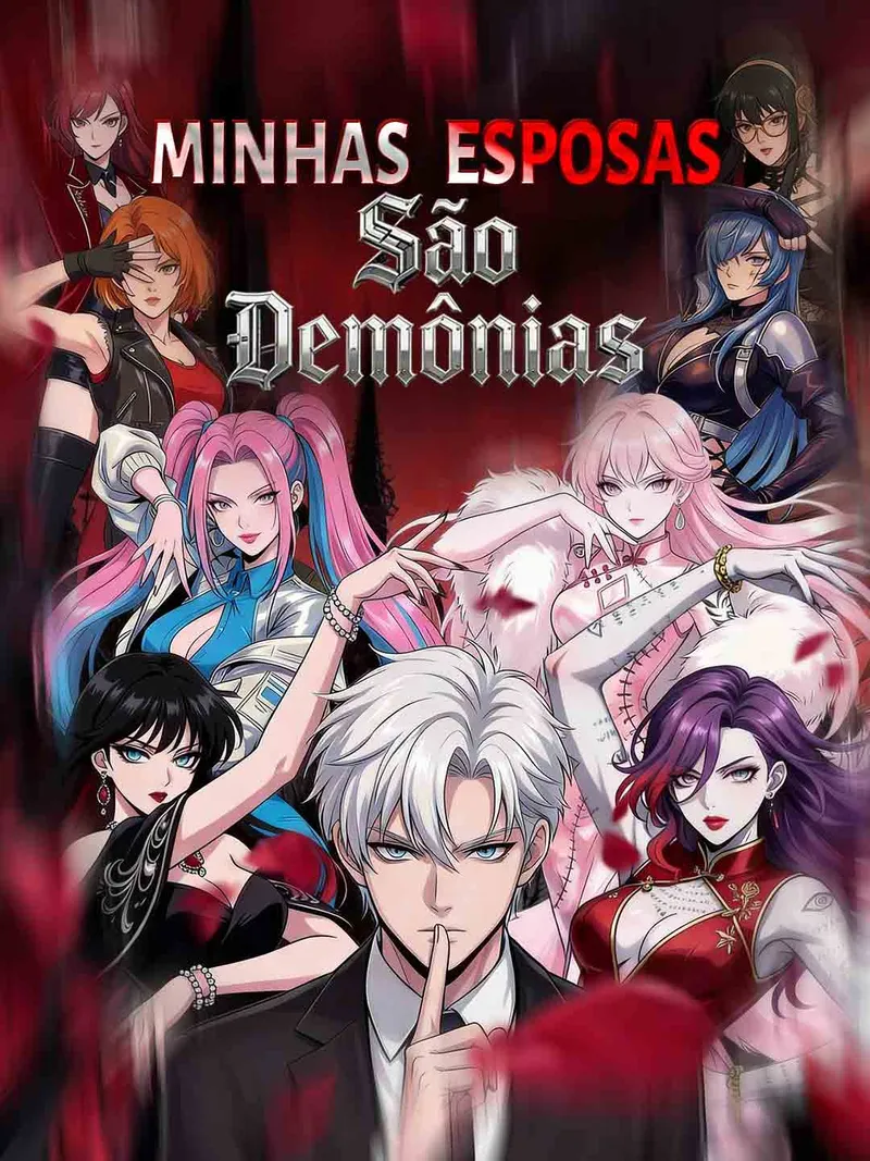 Capa de Minhas esposas são demônias