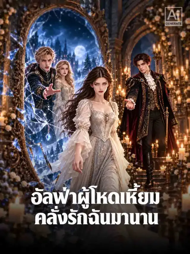 หน้าปกอัลฟ่าผู้โหดเหี้ยม คลั่งรักฉันมานาน