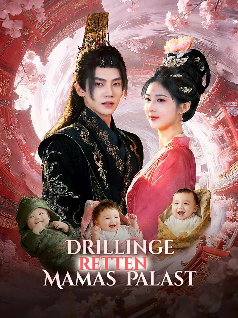 Cover von Drillinge retten Mamas Palast