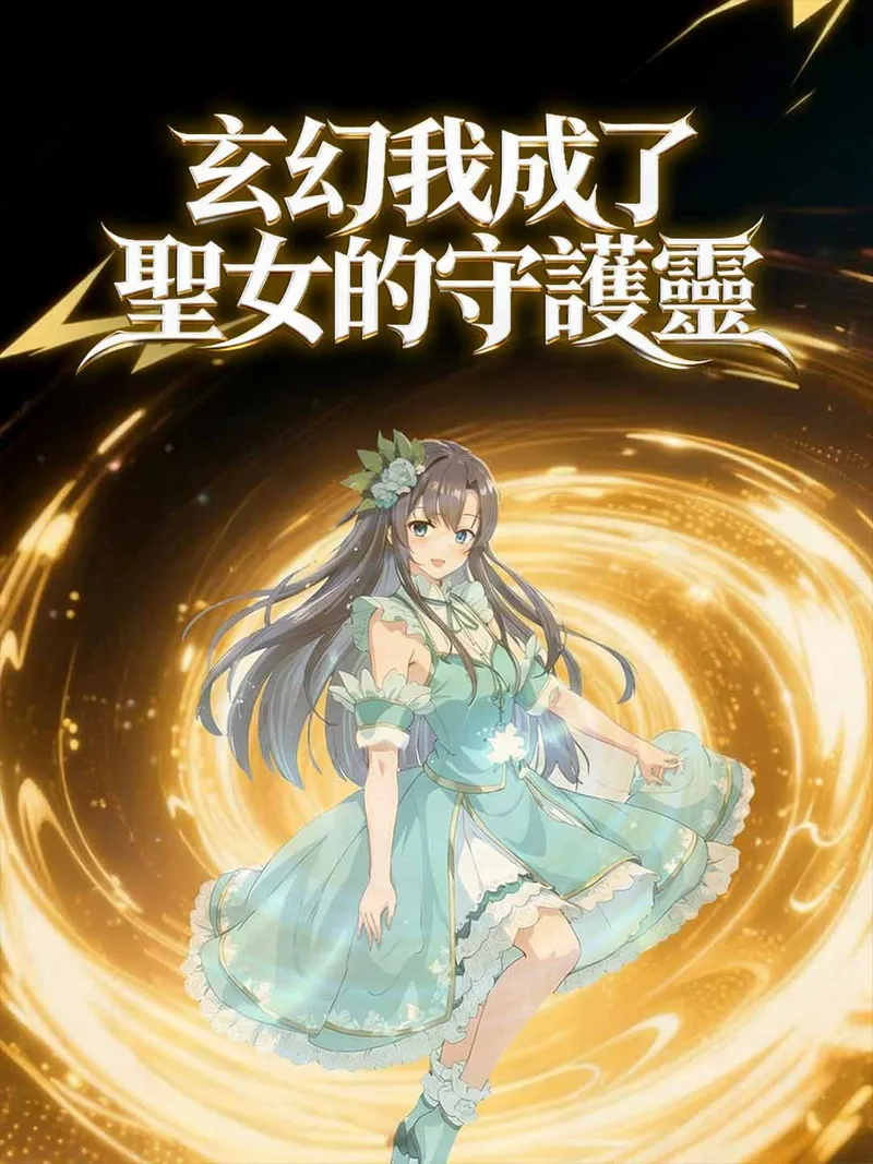 《玄幻我成了聖女的守護靈》封面