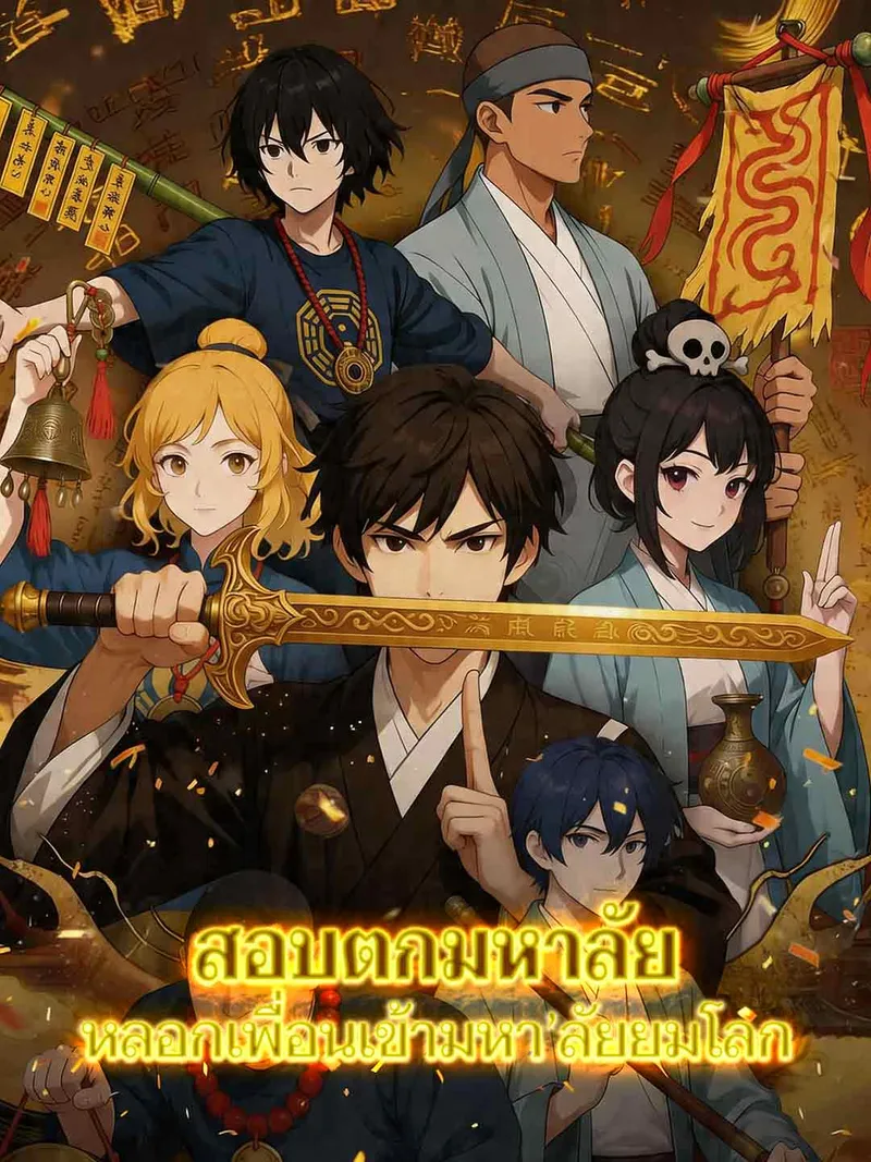 หน้าปกสอบตกมหาลัย หลอกเพื่อนเข้ามหา’ลัยยมโลก