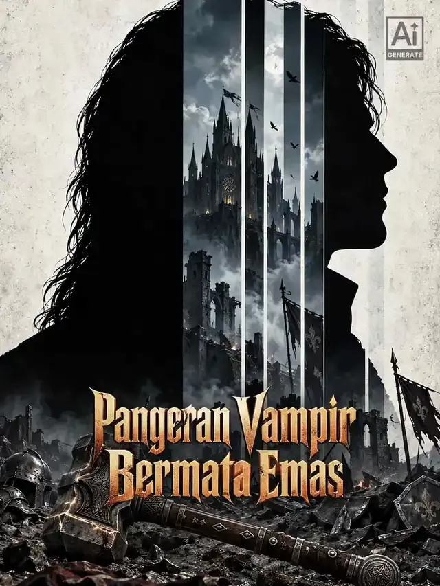 Sampul Pangeran Vampir Bermata Emas