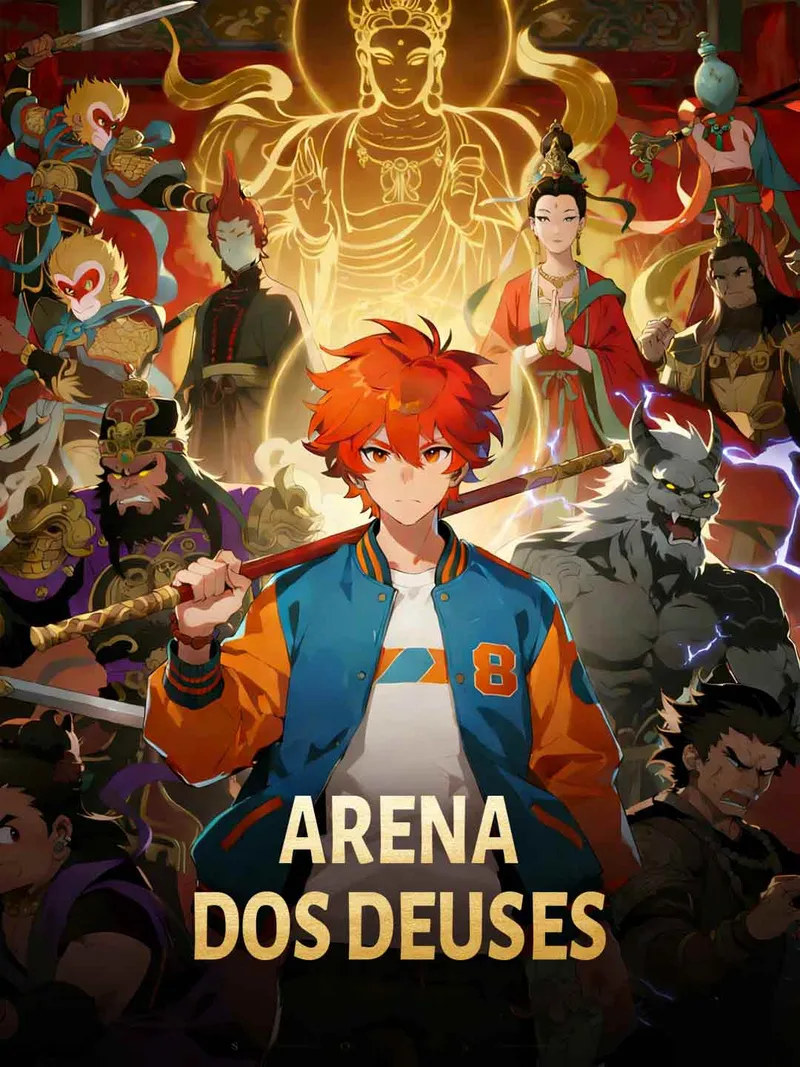 Capa de Arena dos deuses