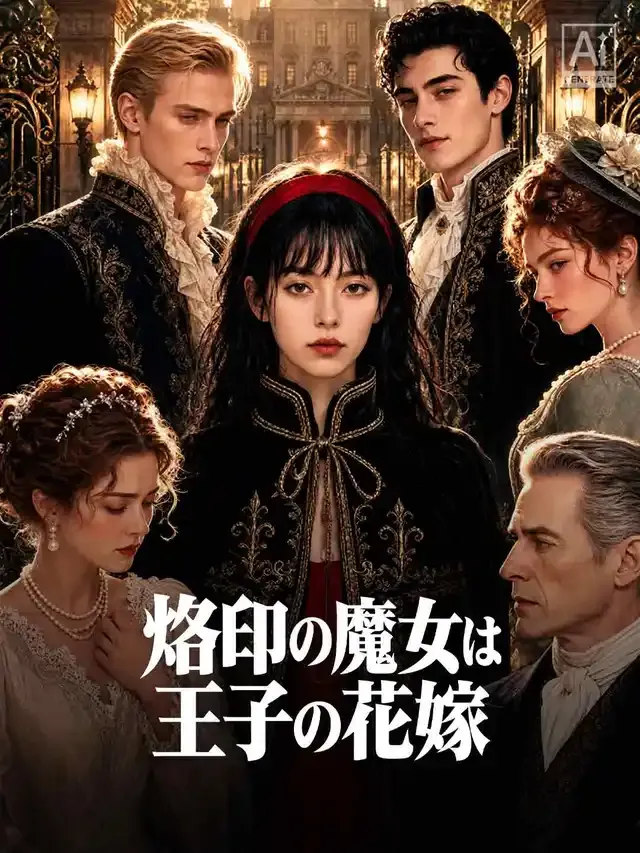 「烙印の魔女は王子の花嫁」のカバー画像