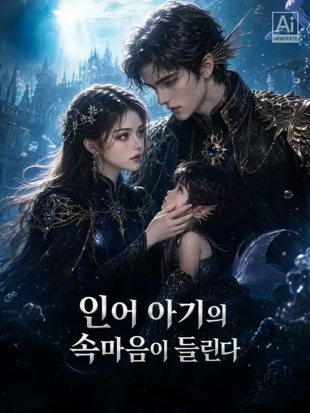 인어 아기의 속마음이 들린다 표지