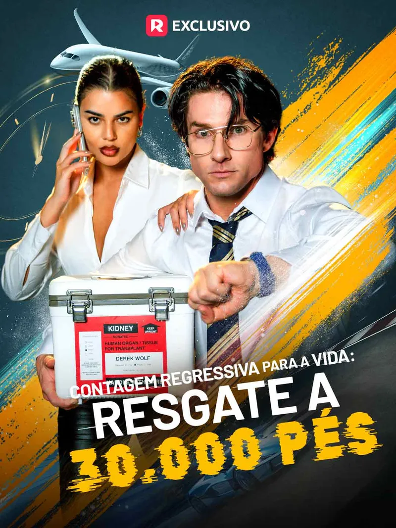 Capa de Contagem regressiva para a vida: resgate a 30.000 pés