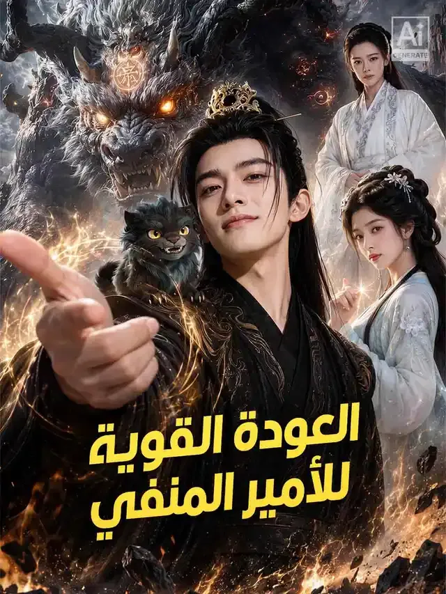 غلاف العودة القوية للأمير المنفي