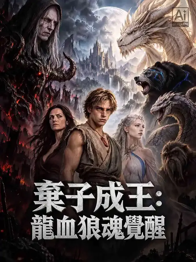 《棄子成王：龍血狼魂覺醒》封面