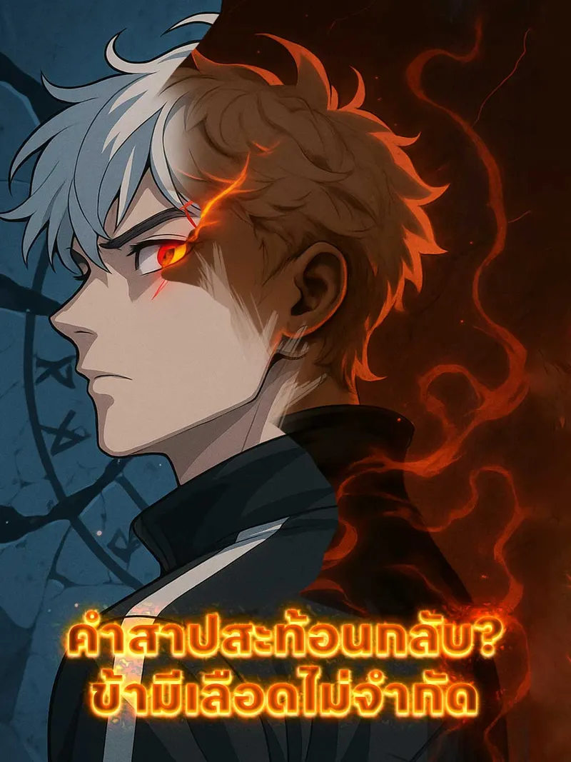 หน้าปกคำสาปสะท้อนกลับ? ข้ามีเลือดไม่จำกัด