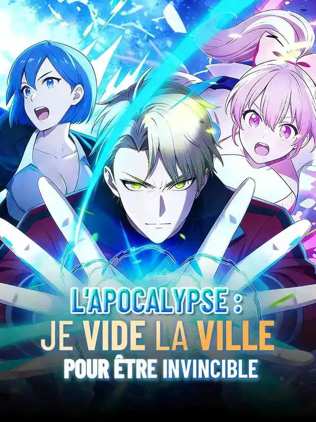 Couverture de L'apocalypse : je vide la ville pour être invincible