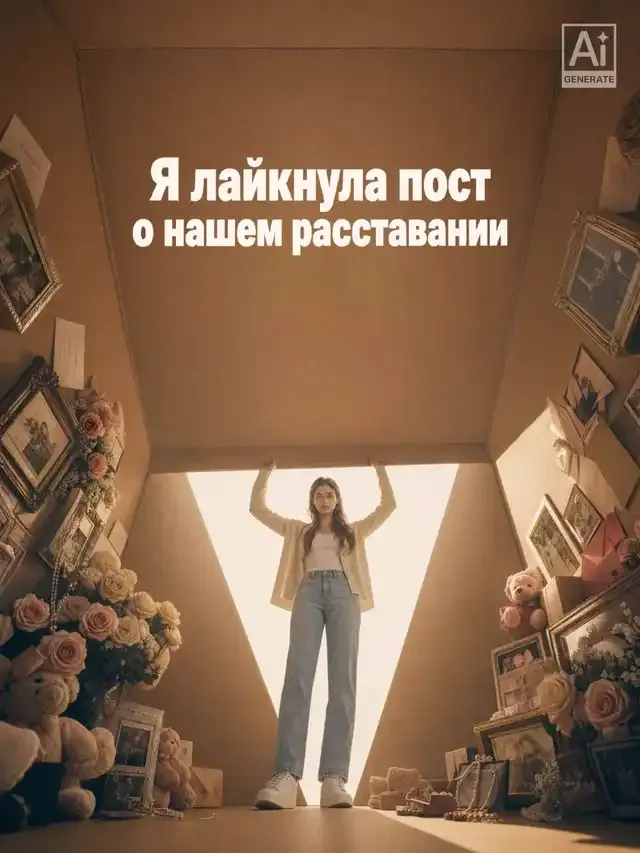 Обложка «Я лайкнула пост о нашем расставании»