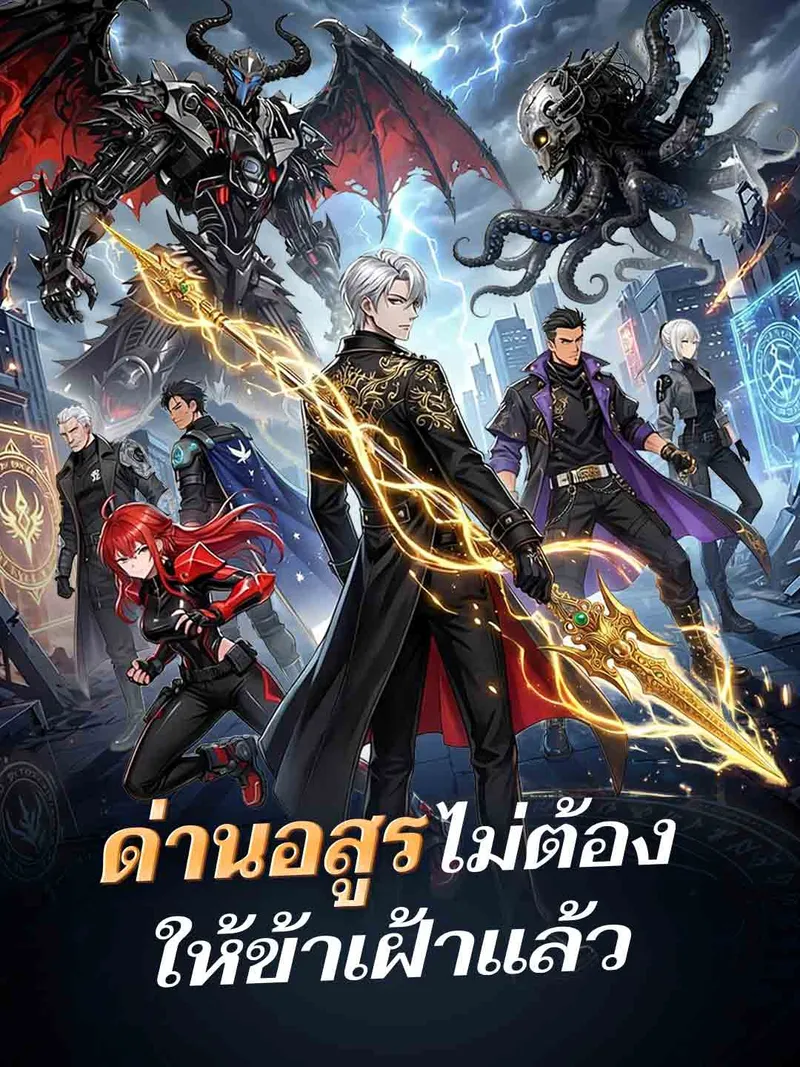 หน้าปกด่านอสูรไม่ต้องให้ข้าเฝ้าแล้ว