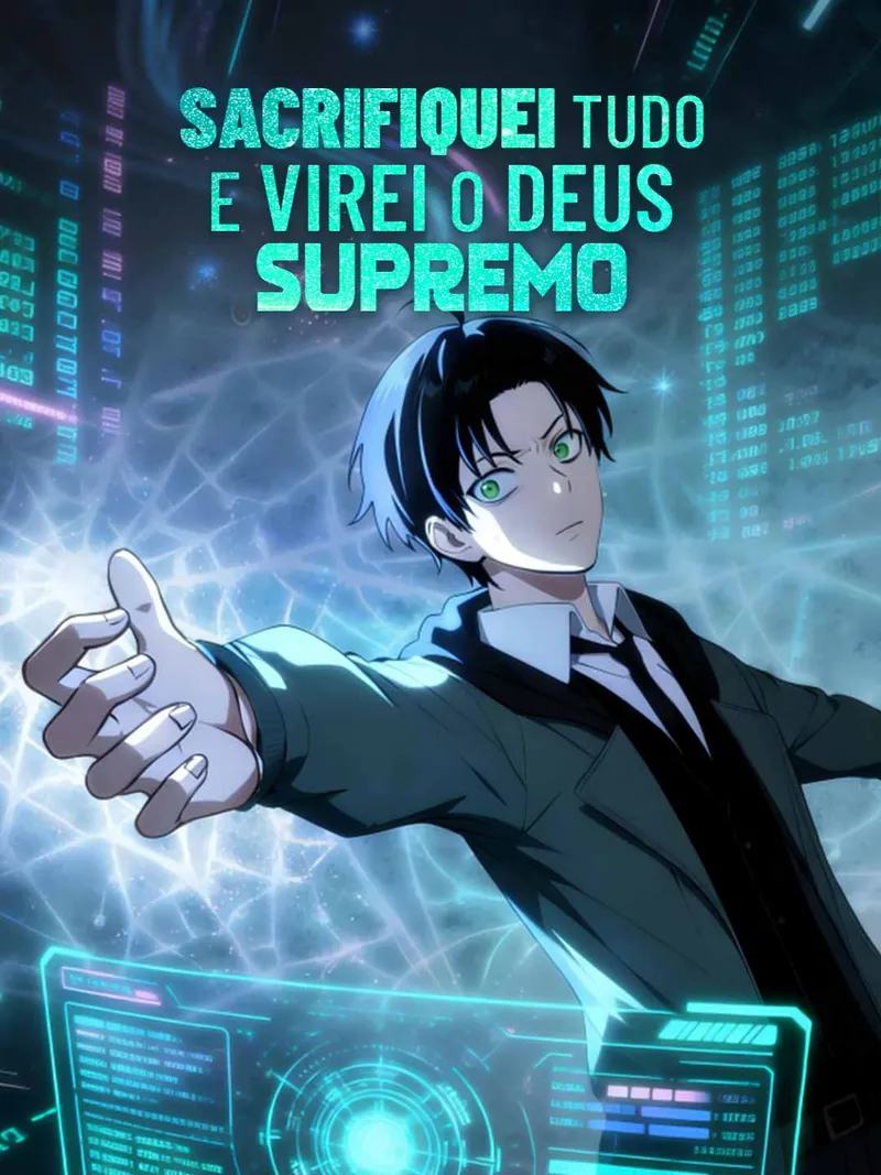 Capa de Sacrifiquei tudo e virei o deus supremo