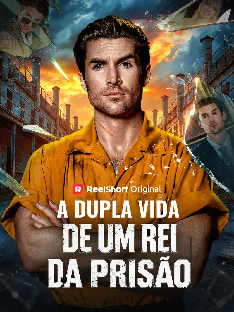 Capa de A Dupla Vida de um Rei da Prisão