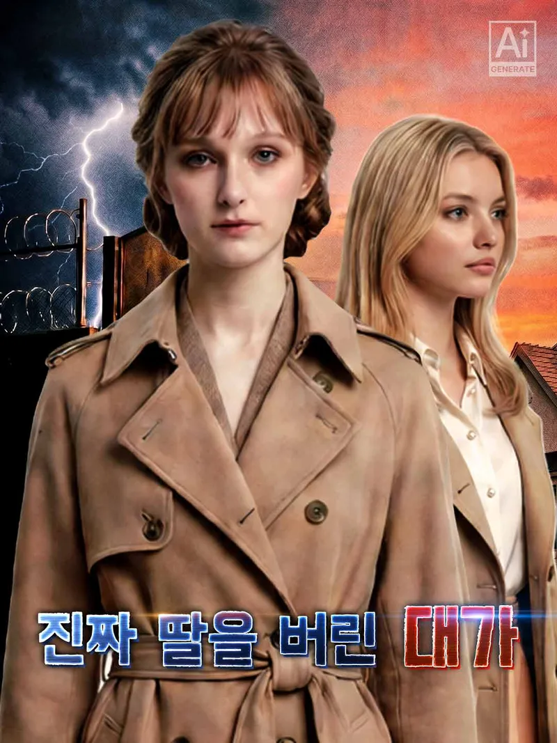 진짜 딸을 버린 대가 표지