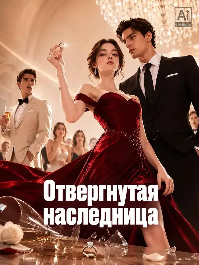 Обложка «Отвергнутая наследница»