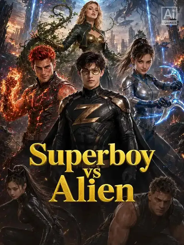 Couverture de Superboy vs Alien