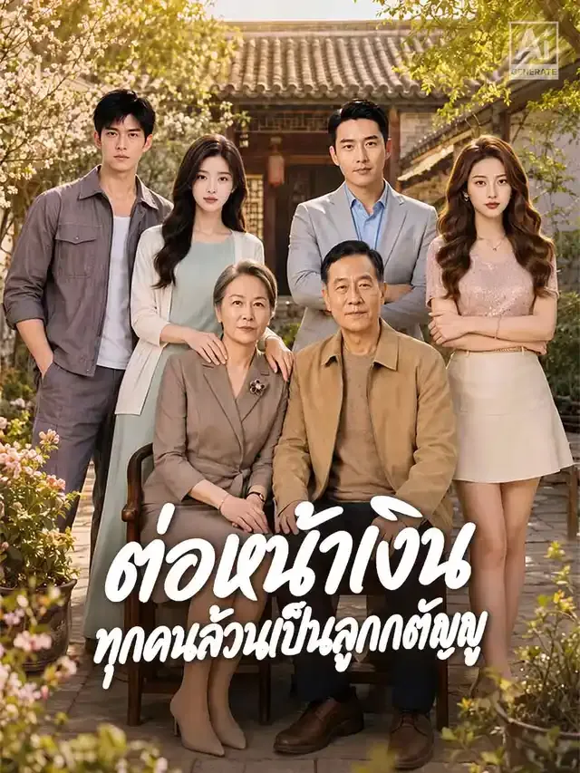 หน้าปกต่อหน้าเงิน ทุกคนล้วนเป็นลูกกตัญญู