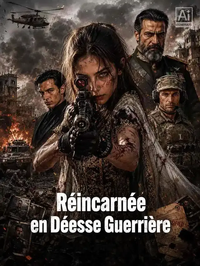 Couverture de Réincarnée en Déesse Guerrière