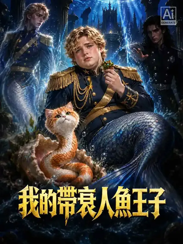 《我的帶衰人魚王子》封面
