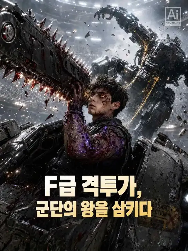 F급 격투가, 군단의 왕을 삼키다 표지