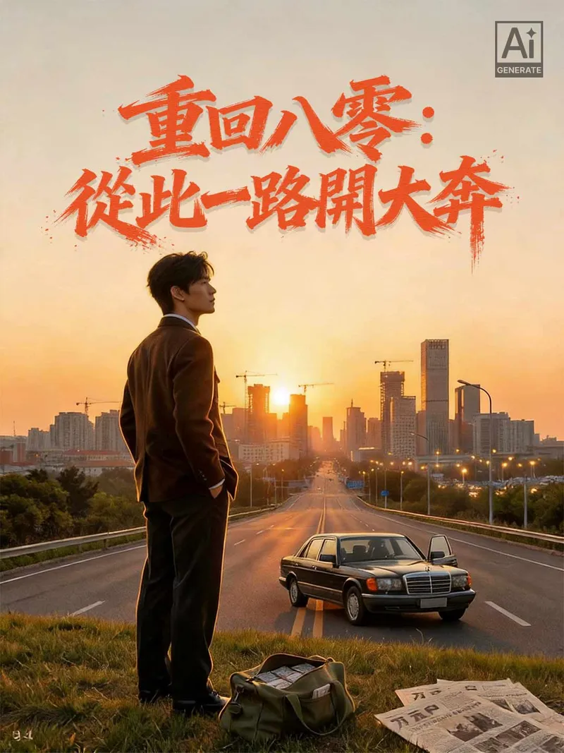 《重回八零：從此一路開大奔》封面
