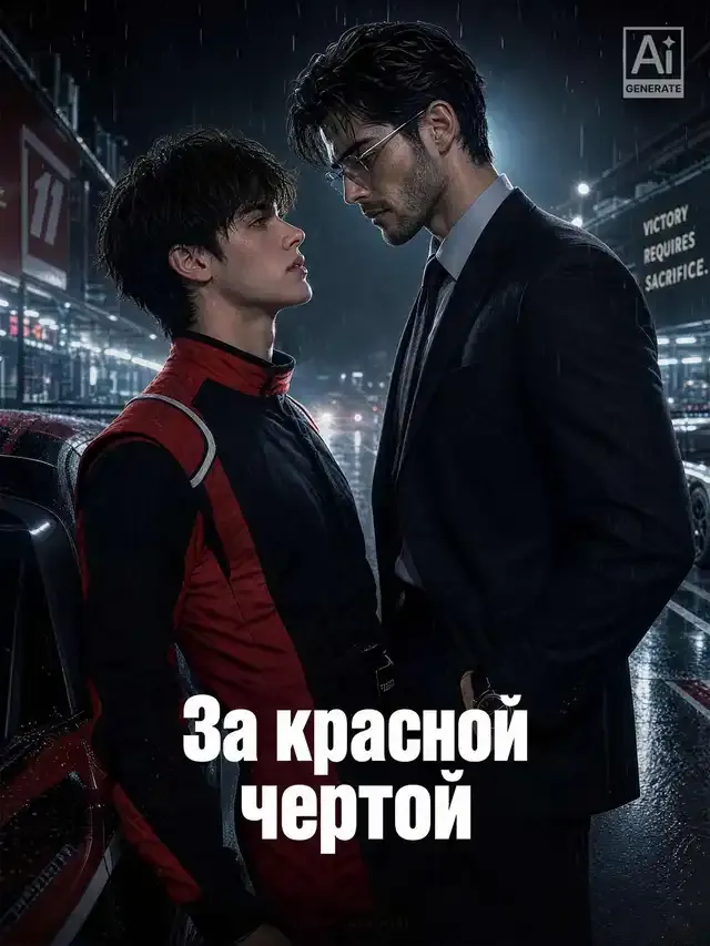 Обложка «За красной чертой»