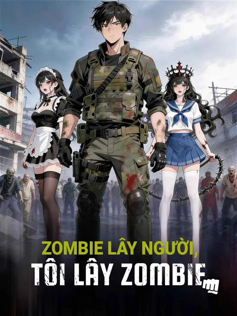 Ảnh bìa Zombie lây người, tôi lây zombie