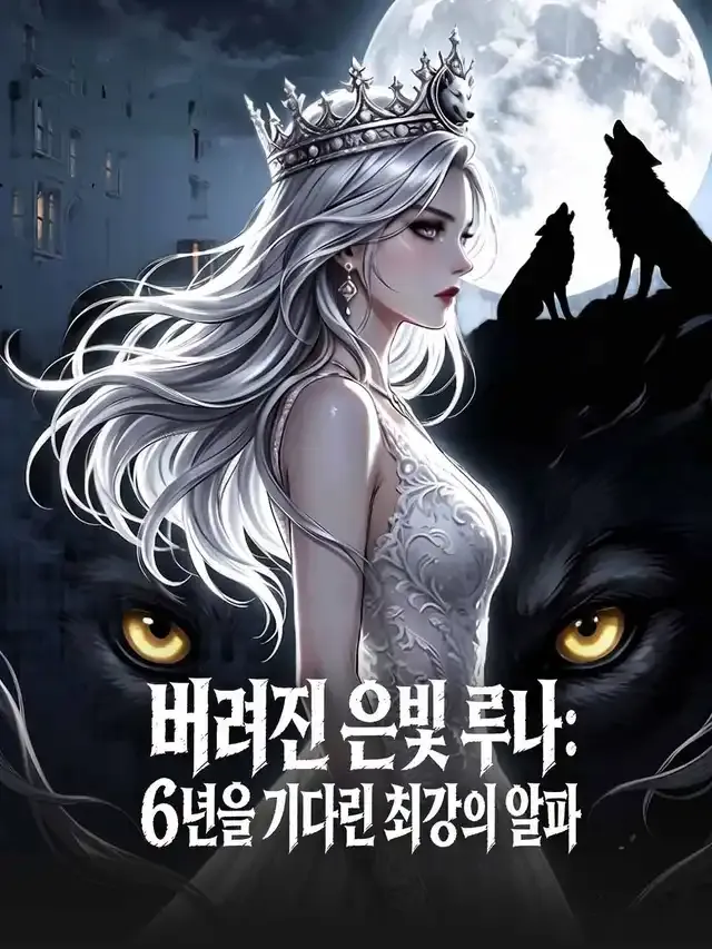 버려진 은빛 루나: 6년을 기다린 최강의 알파 표지