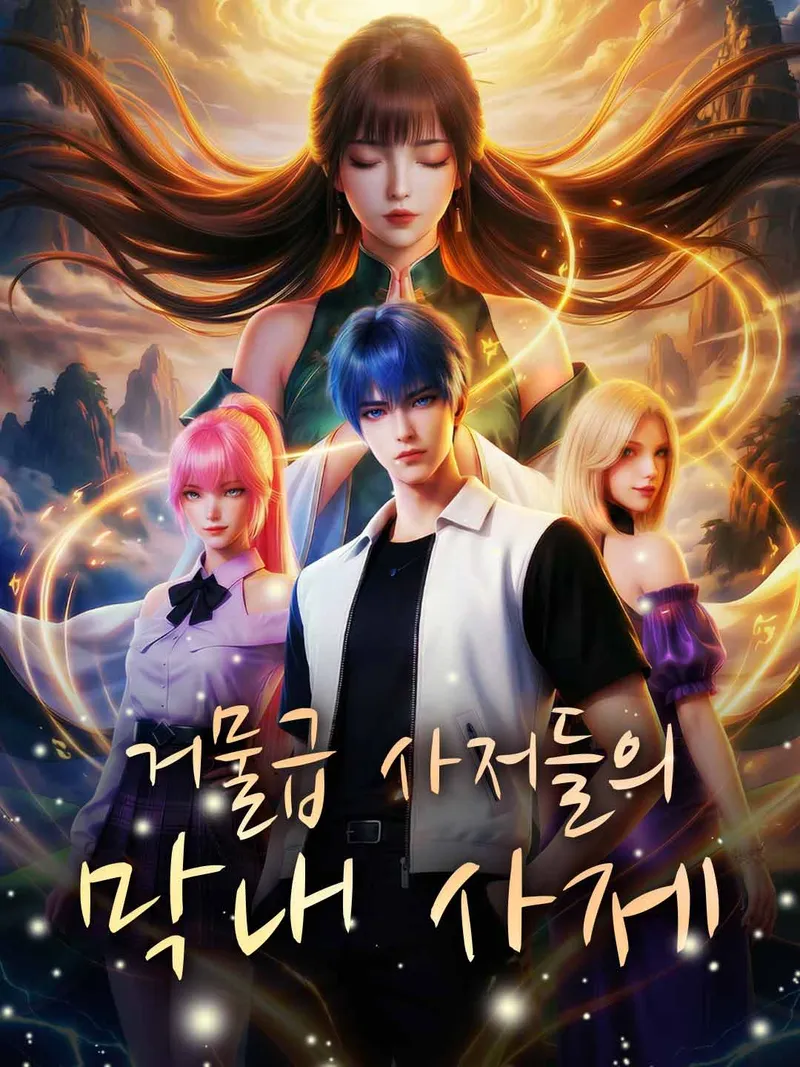 거물급 사저들의 막내 사제 표지