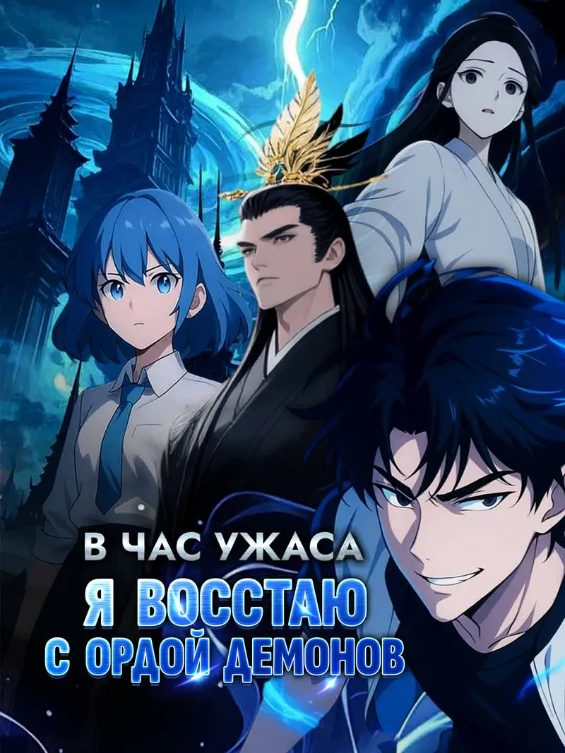 Обложка «В час ужаса я восстаю с ордой демонов»