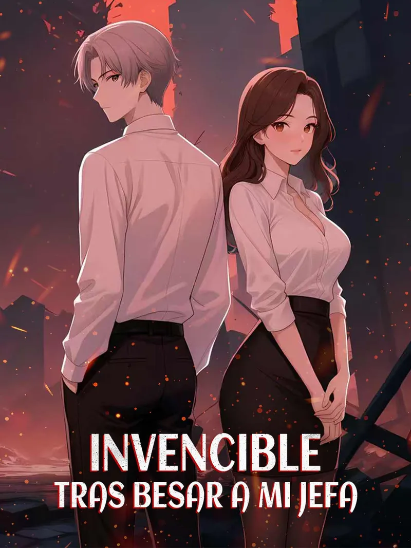 Portada de Invencible tras besar a mi jefa