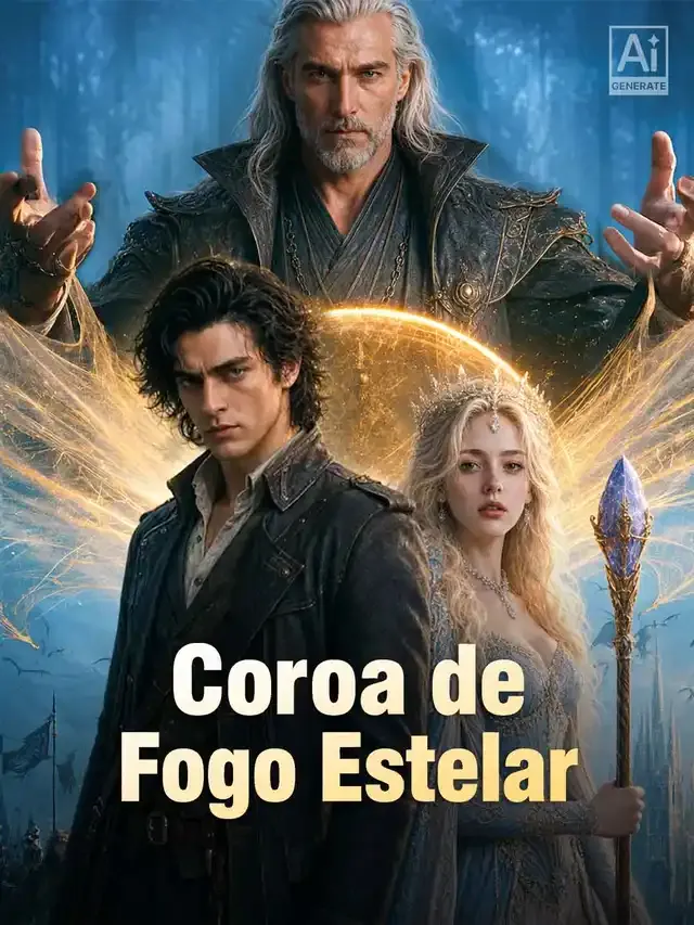 Capa de Coroa de Fogo Estelar