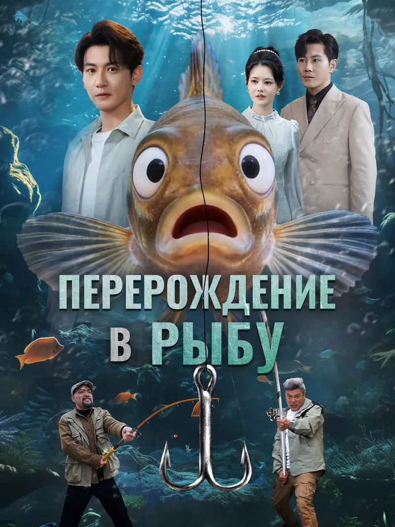 Обложка «Перерождение
в рыбу»